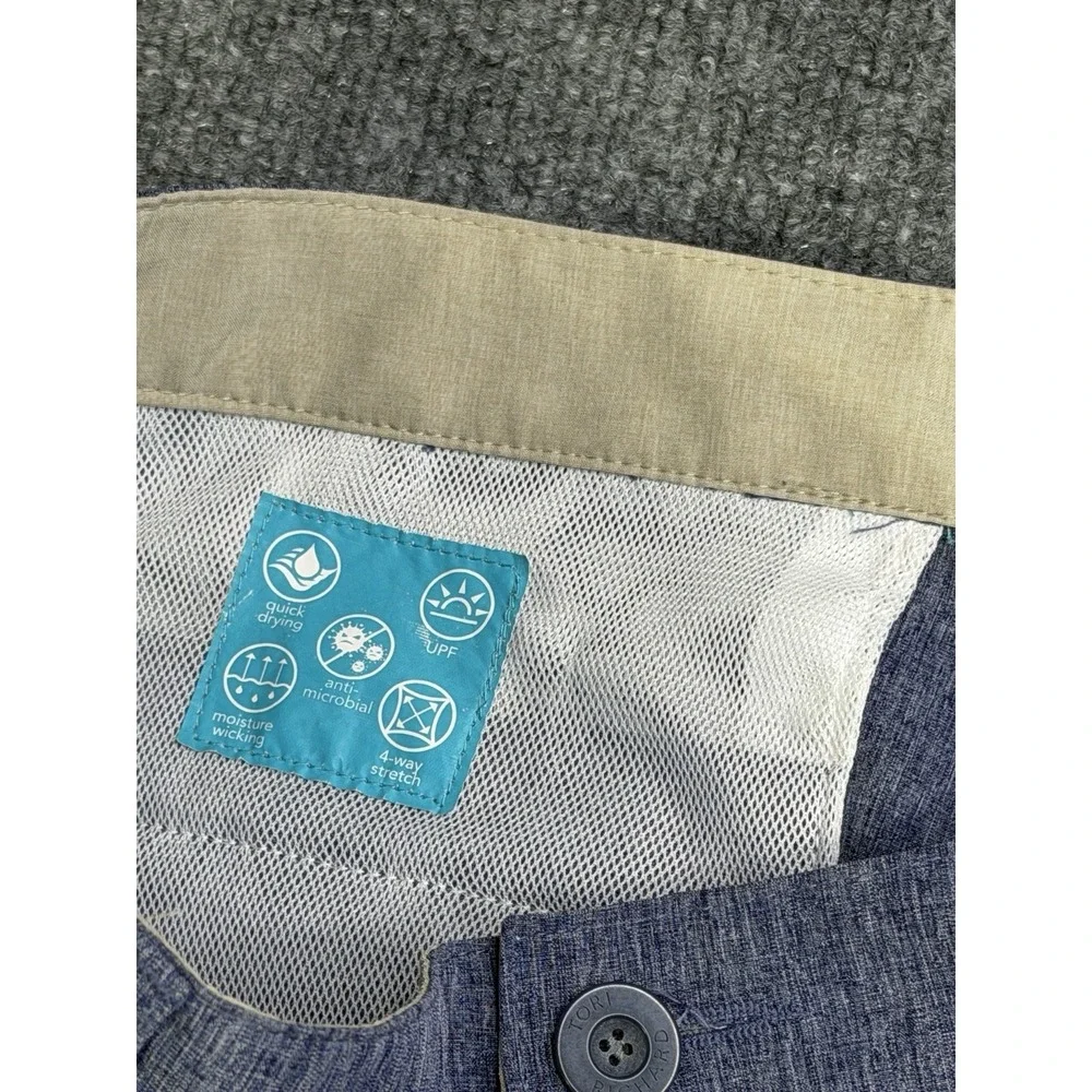 Tori Richard Men's Blue Shorts Size 32 Quick Dry, Moisture‎ Wicking